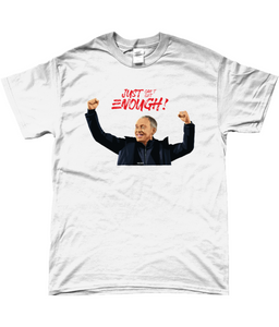Steve Cooper white t-shirt Just can't get enough Nottingham Forest
