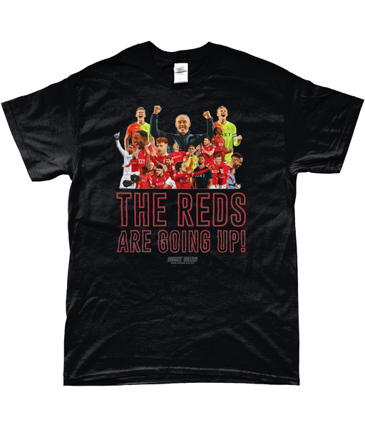 The Reds Are Going Up Nottingham Forest black t-Shirt