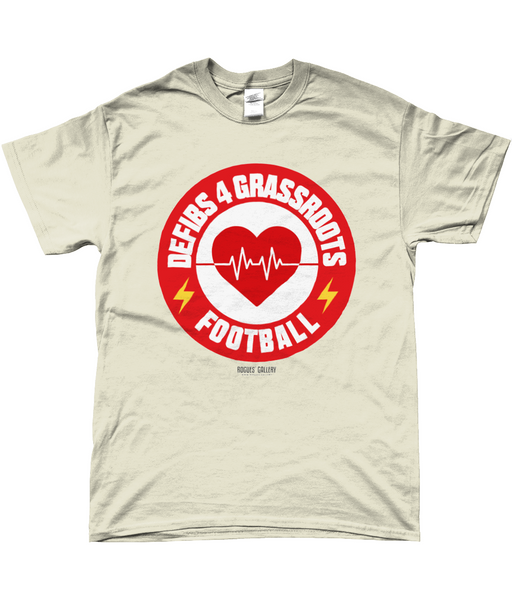 Defies 4 Grassroots Football natural t-shirt