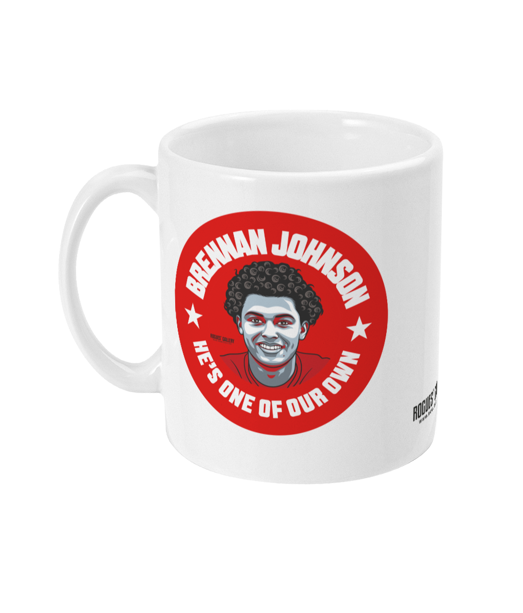 Brennan Johnson Nottingham Forest our own mug