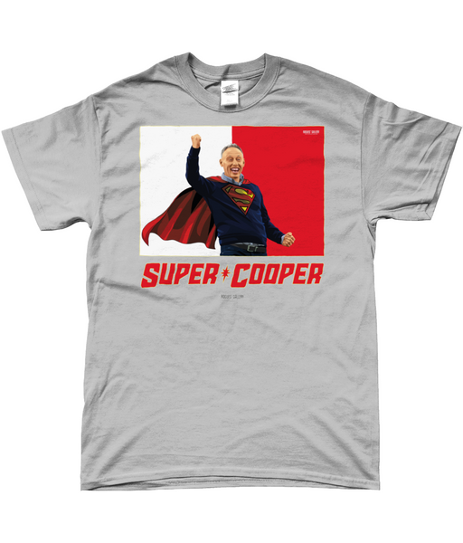 Steve Cooper T-shirt Superman grey