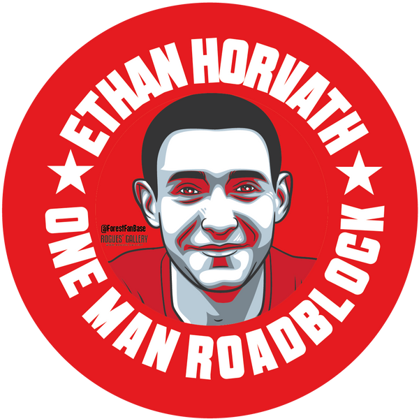 Ethan Horvath Nottingham Forest goalkeeper sticker