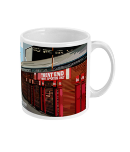 Vintage NOTTINGHAM FOREST Old Trent End Stand Turnstiles Heritage mugs