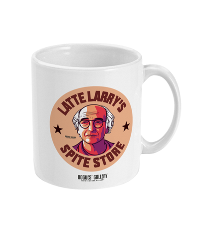Larry David latte Larry's mug Curb Your Enthusiasm  Spite Store