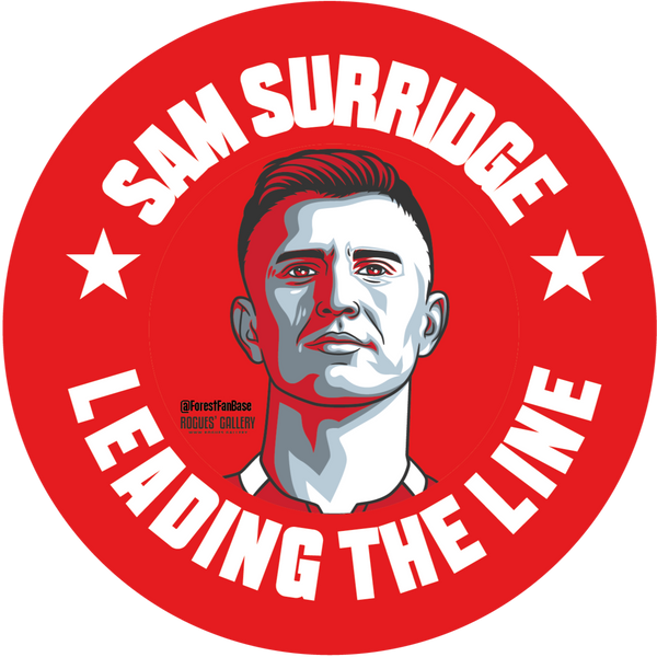 Sam Surridge Nottingham Forest Striker sticker